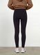 Girls&rsquo; black skinny-fit organic stretch cotton leggings_3