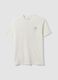 Wei&szlig;es T-Shirt aus reinem Baumwoll-Jersey mit Print, Regular Fit_4