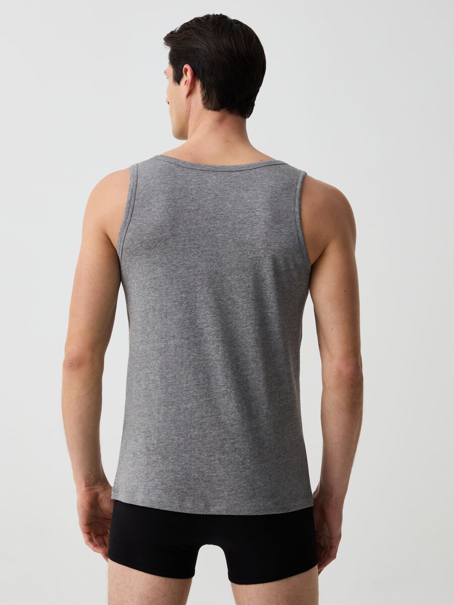 Two-pack racerback vests with round neckline_2
