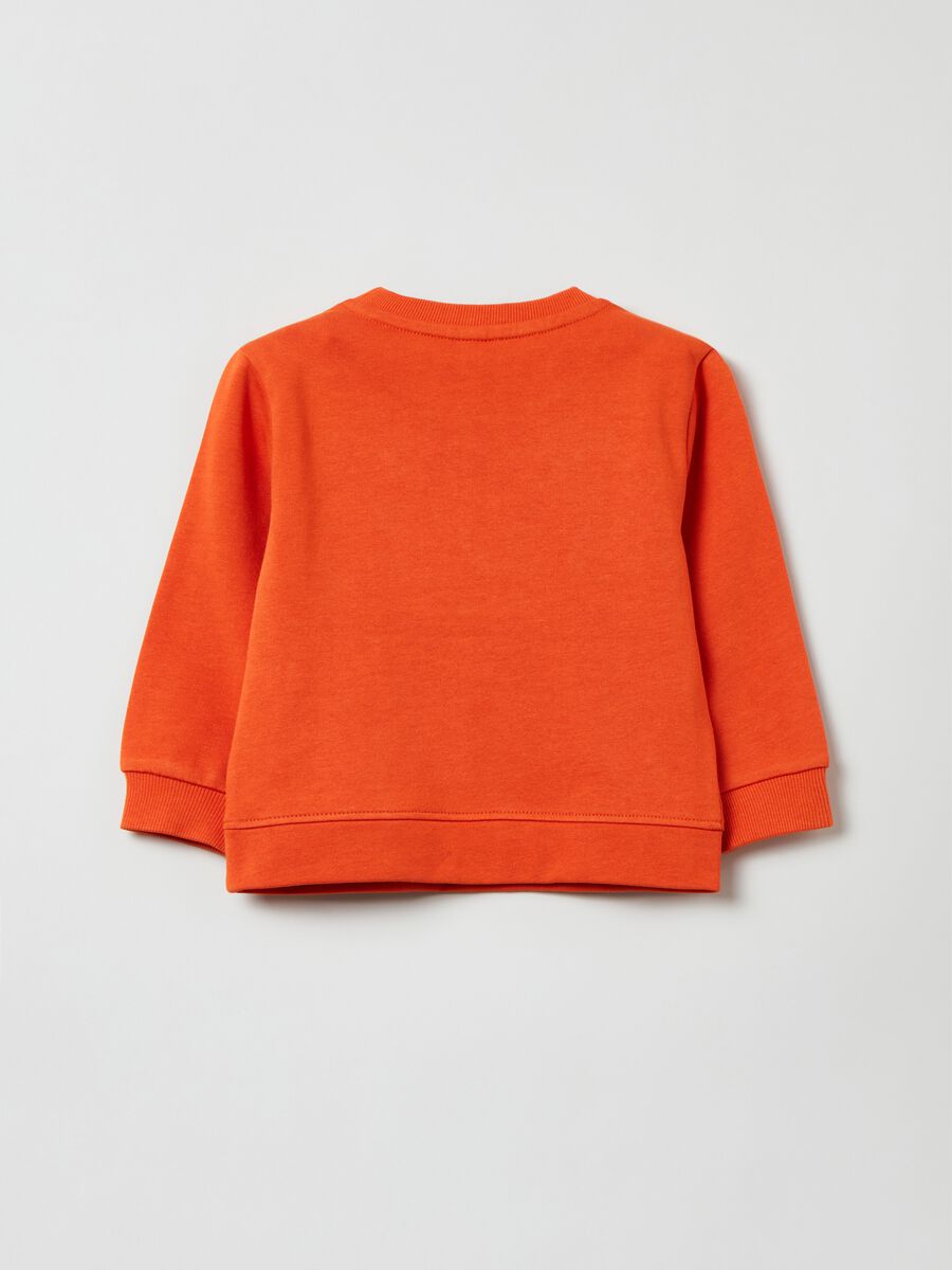 Sweatshirt in cotton with print_1