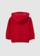 Red regular fit pure cotton baby sweatshirt_1