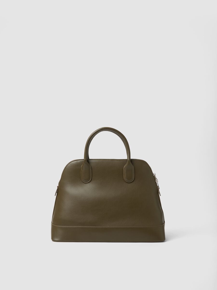 Green bag with zip closure_2