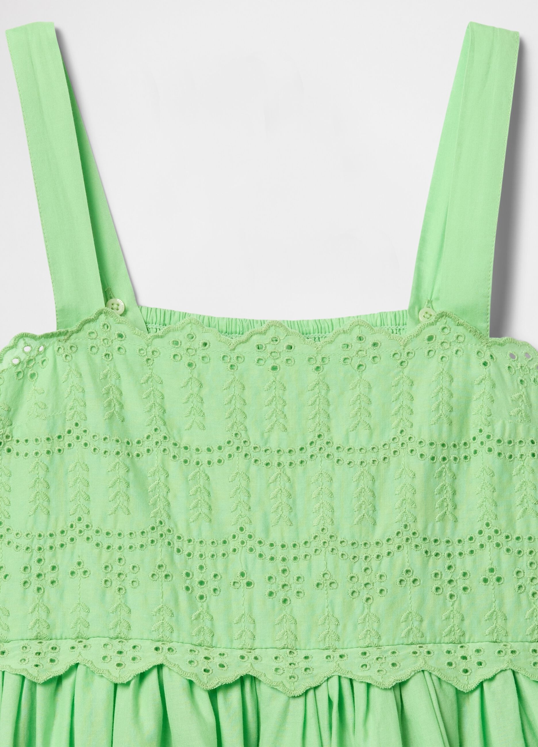 Gr&uuml;nes Baumwollkleid von Gap Kids