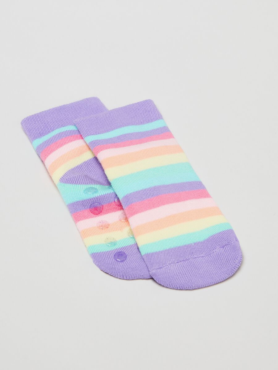 Two-pair pack stretch slipper socks_2
