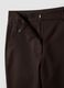 Braune Slim-Fit-Hose aus Stretch-Baumwolle_5