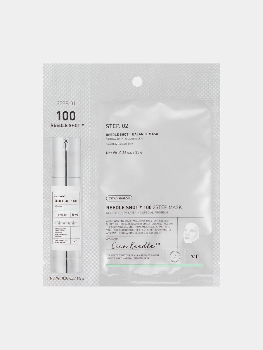 VT REEDLE SHOT 100 2-STEP MASK &ndash; Korean Beauty Care_0