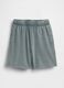 Pure cotton shorts with elasticated waist_3
