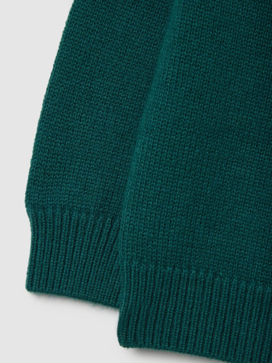 Multicolour children's sweater regular fit with Christmas pattern_3