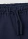 Girls' blue 100% cotton regular-fit shorts_2