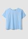 Light blue linen and viscose-blend blouse, regular fit_0