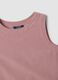 Top rose en m&eacute;lange viscose, coton et lin, coupe regular_5