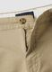 Beige Chino-Shorts aus Stretch-Baumwolle, Regular Fit_5