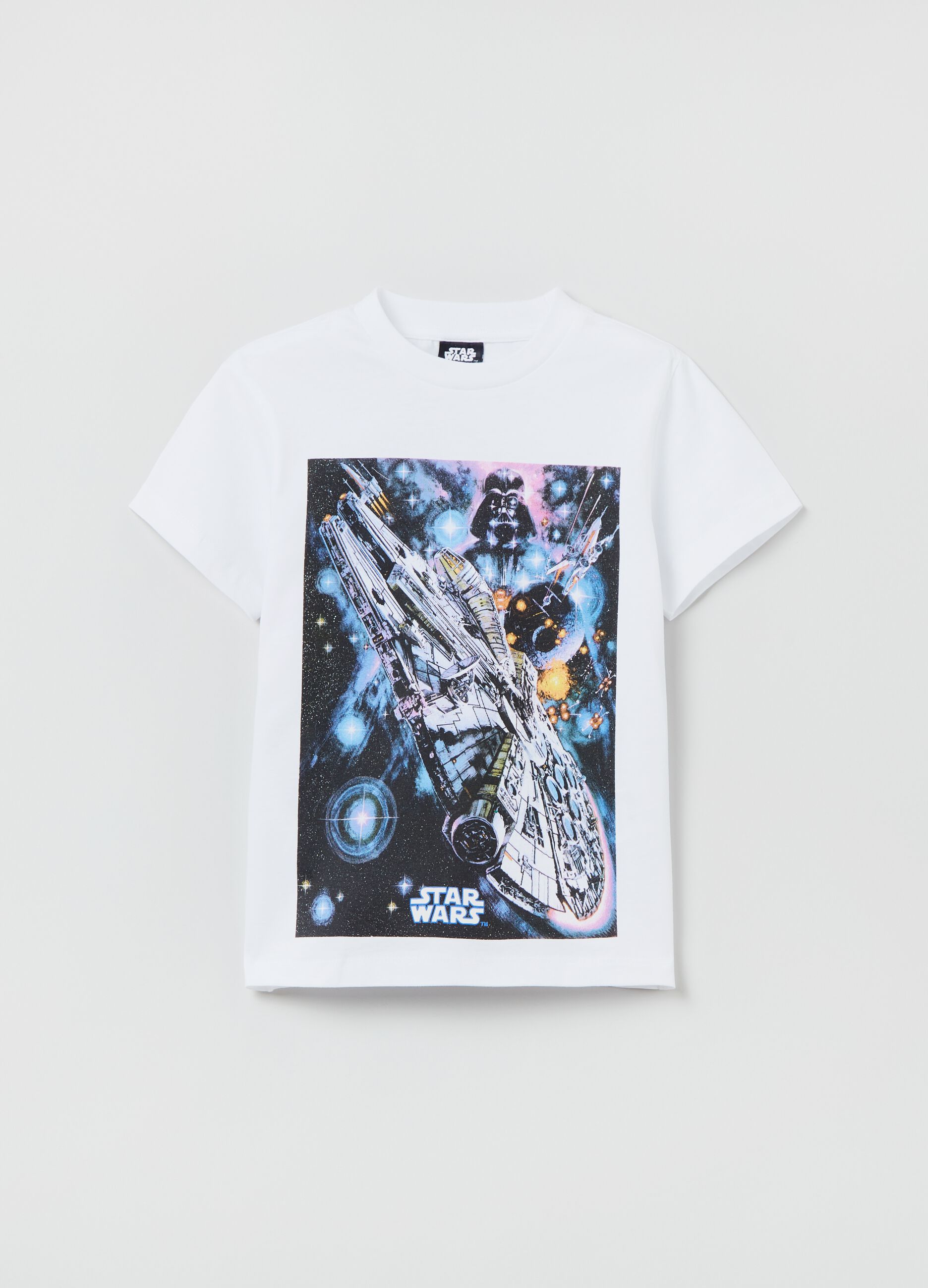 Camiseta de algodón con estampado de Star Wars
