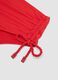 Red bikini bottoms in stretch fabric with side ties_1