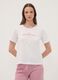 Pink and white organic cotton pyjamas with cropped trousers_1