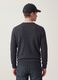 Maglia grigia girocollo in jersey knit regular fit_3