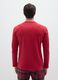 Red pure cotton regular fit Christmas pyjama top_3