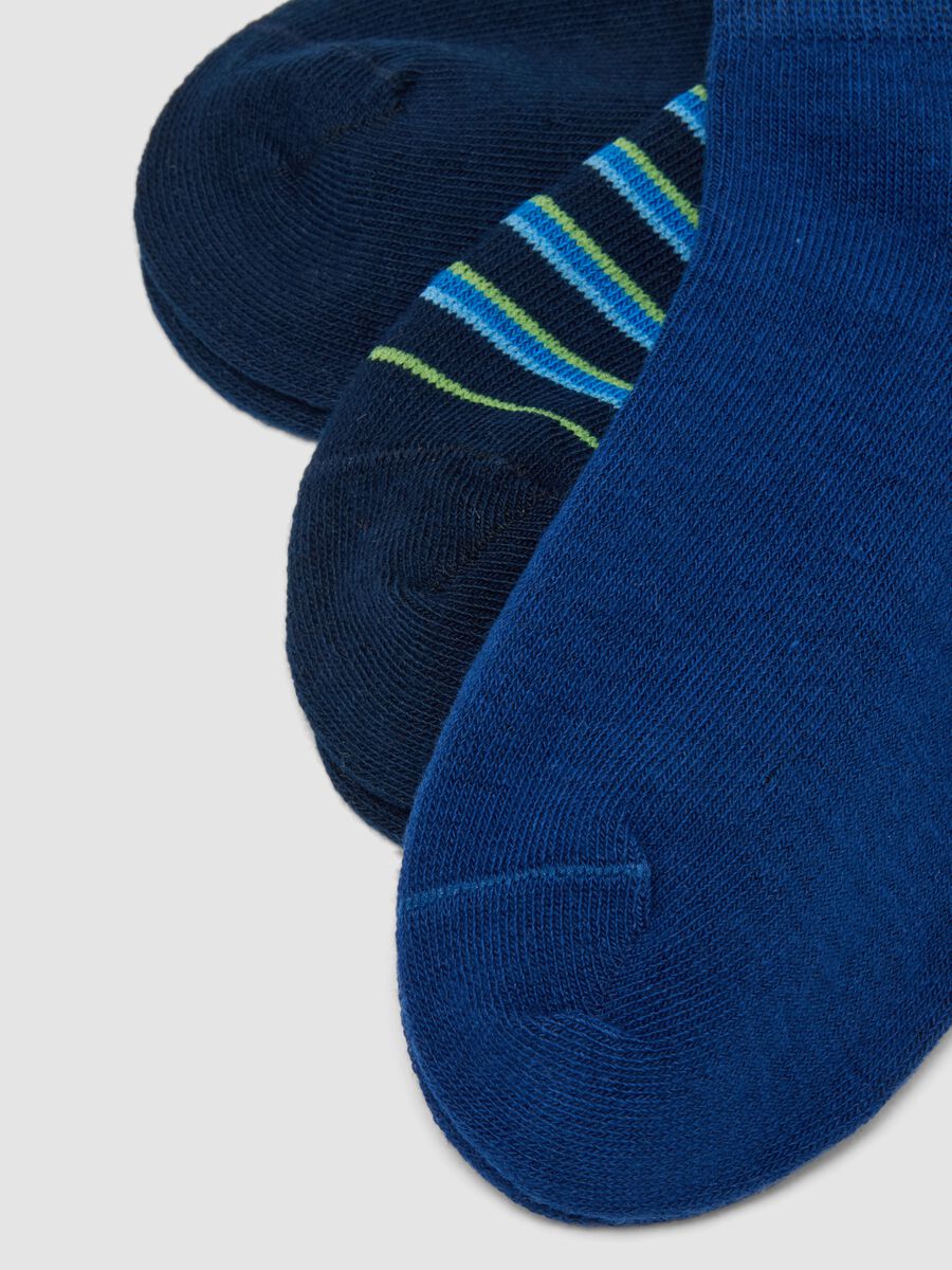 Multicolour Short Cotton Socks Multipack for Children_1