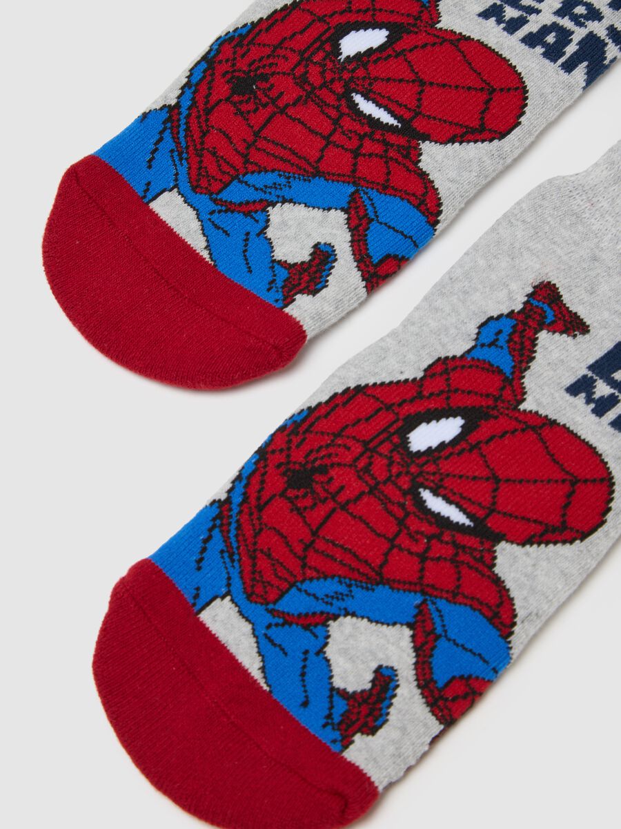 Kids' regular fit multicolour cotton-blend socks with print_1