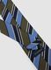 Multicolour pure silk striped tie_1