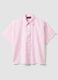 Pink pure linen regular-fit shirt_4