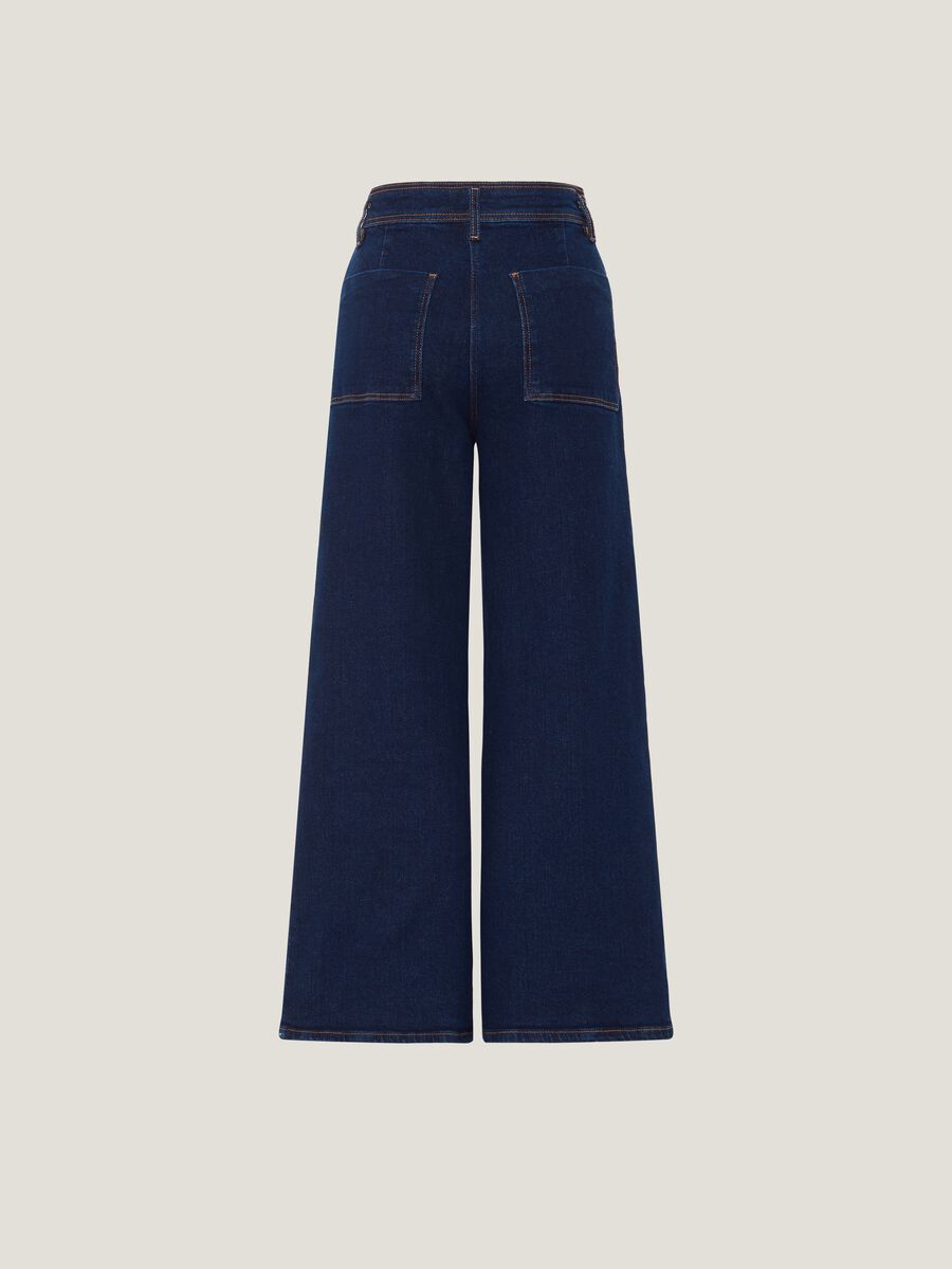 Cropped high-rise jeans with wide legs_4