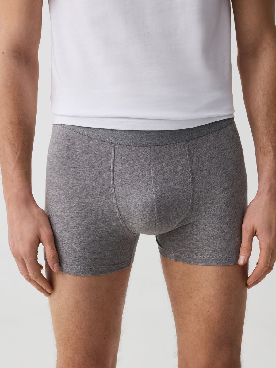 Three-pack stretch organic cotton midi boxer shorts_1
