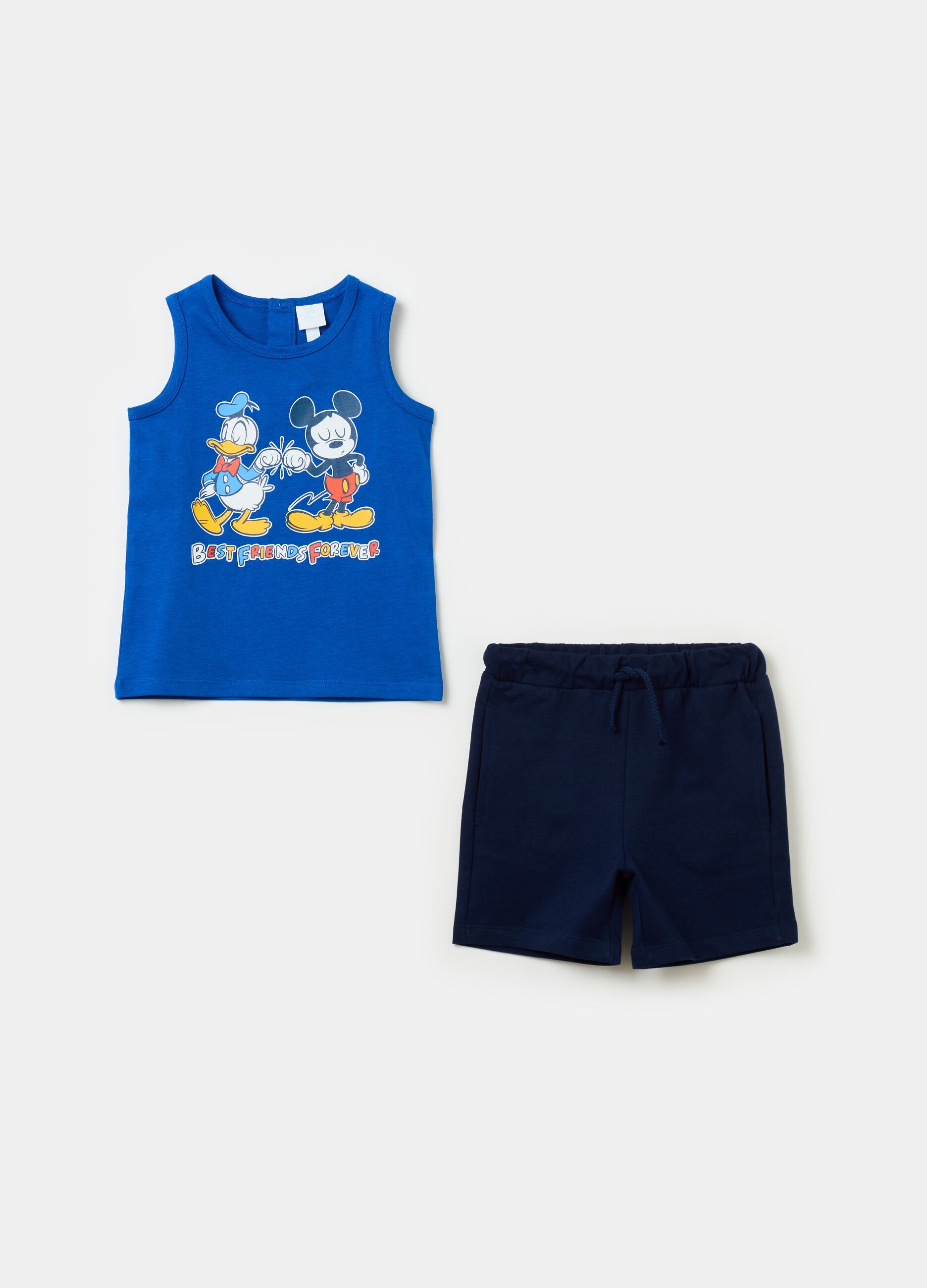 Cotton jogging set with Donald Duck 90 print