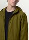 Chaqueta impermeable verde con capucha y cremallera para ni&ntilde;o_2