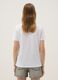 T-shirt branca de algod&atilde;o puro regular fit com estampado_3