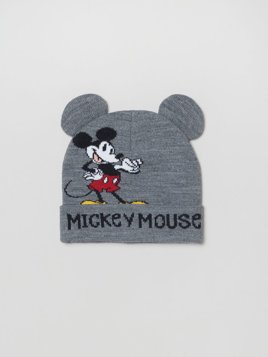 Hat with ears and Mickey Mouse drawing_0