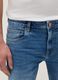 Jean skinny en coton stretch bleu_3