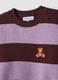 Multicolour striped viscose-blend jumper with teddy bear embroidery, regular fit_2