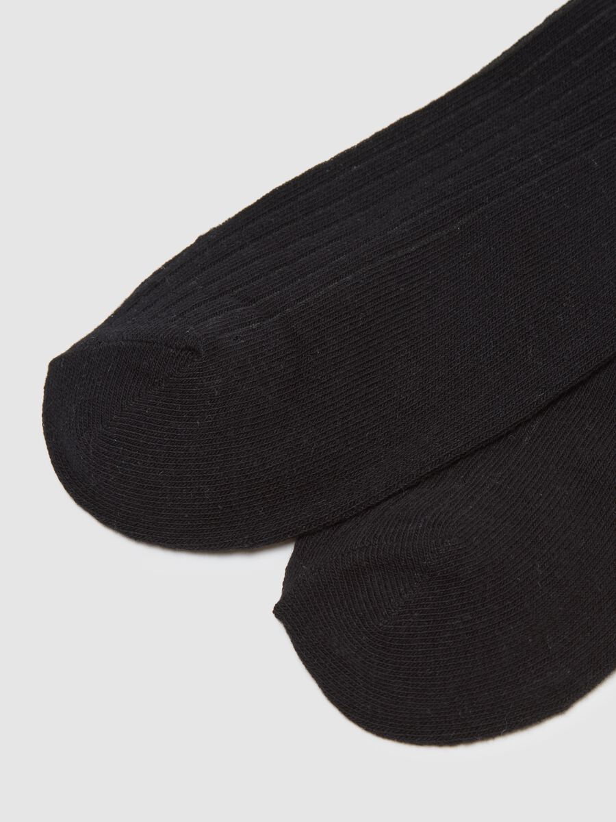 Three-pack of multicolour cotton blend ankle sports socks_2