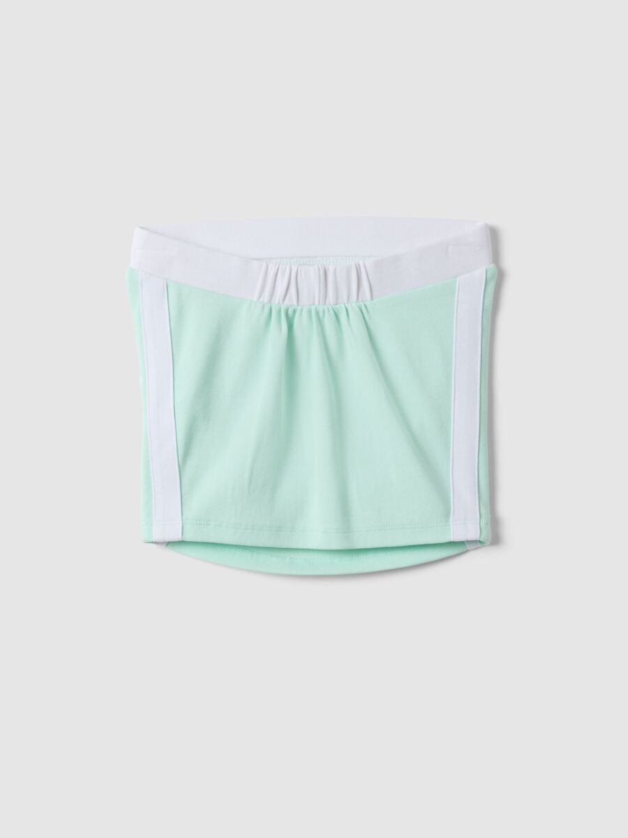 Top fitted multicolour stretch cotton for girls with print_4