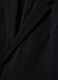 Black slim-fit 4-way stretch blazer, easy iron_1
