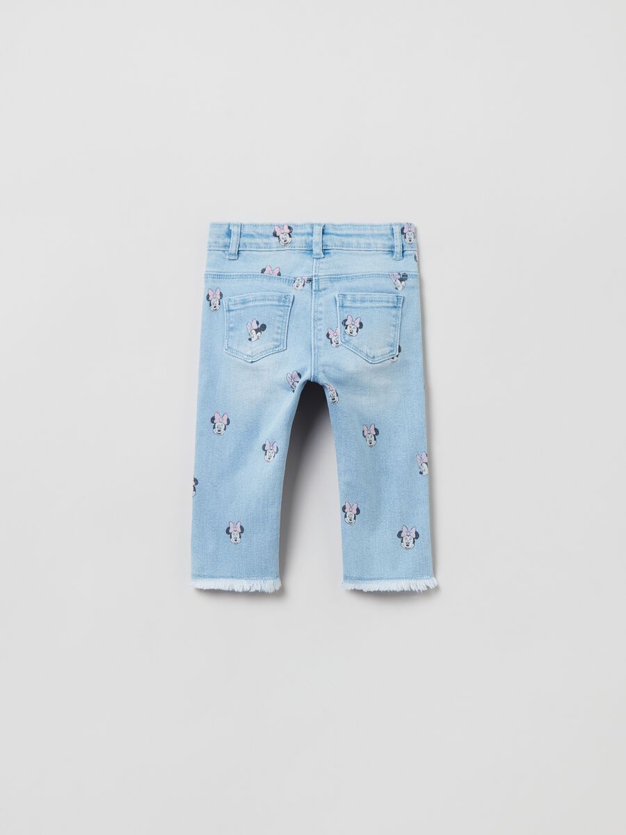 Disney Baby Minnie Mouse print jeans_1
