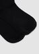 3er-Pack schwarze Socken aus Bio-Baumwolle_2