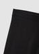 Black stretch cotton leggings_5