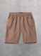 Short 100 % lin couleur moka_0