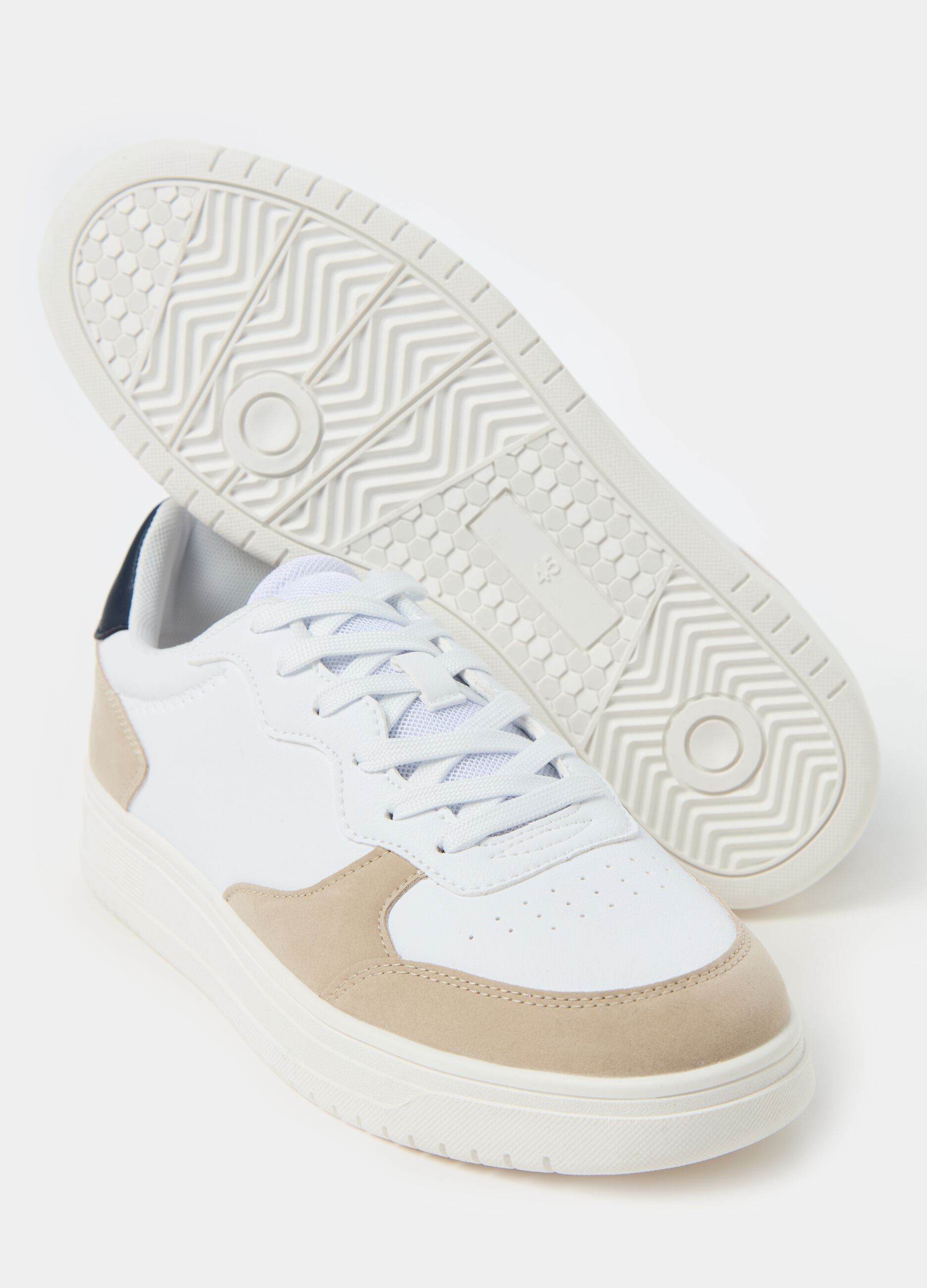 Two-tone sneakers