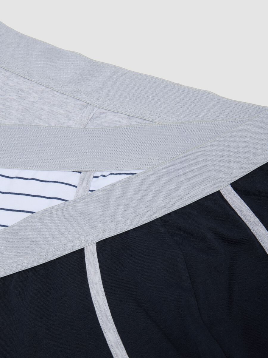 Multicolour 3-pack of stretch organic cotton boxers_1