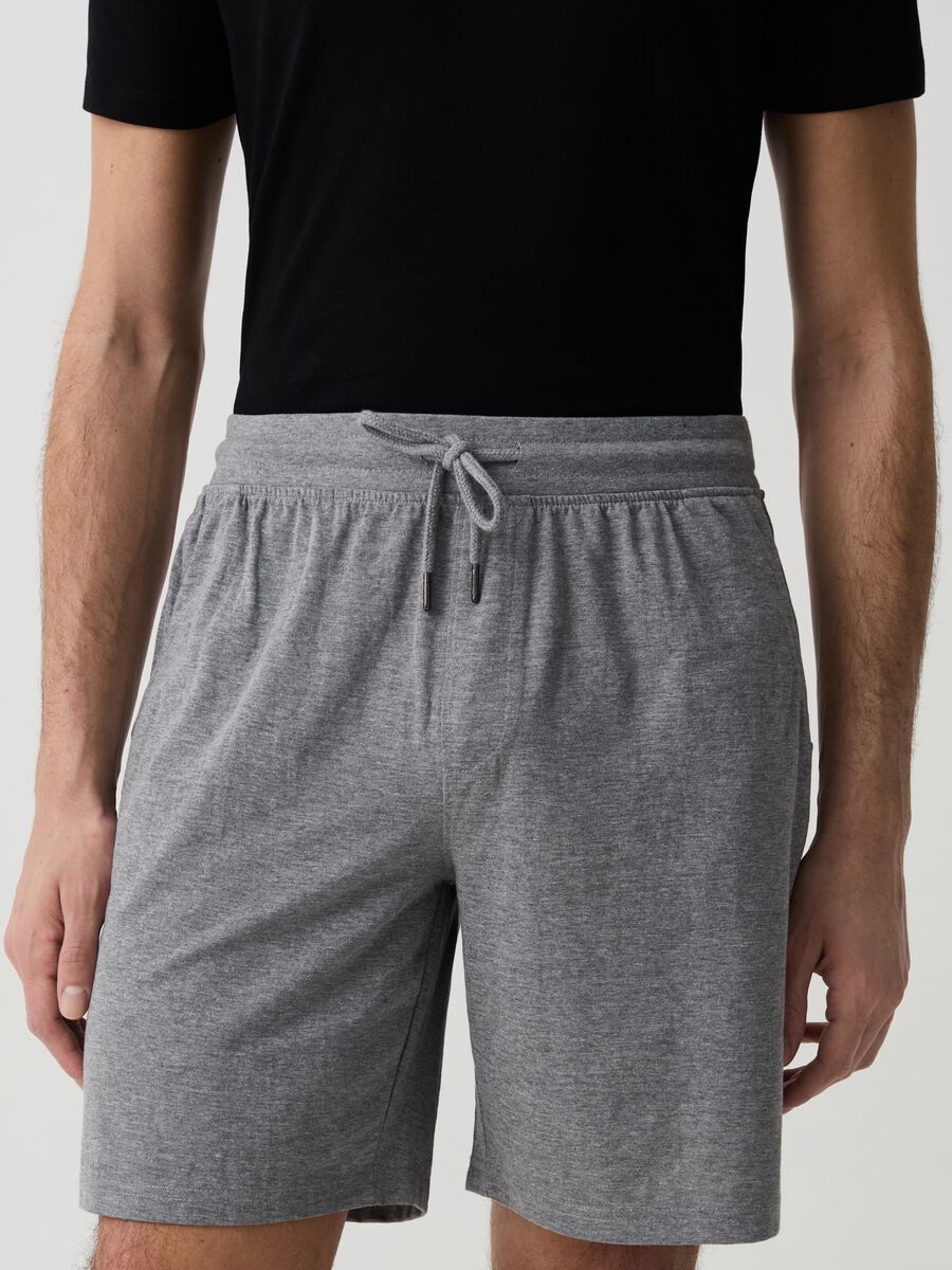Pyjama shorts with drawstring_1
