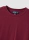 Red crew-neck T-shirt in stretch cotton-modal blend, regular fit_2