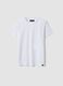 Camiseta blanca de algod&oacute;n Supima puro de manga corta, corte regular_4