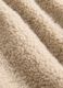 Beige sherpa fabric hooded gilet_2
