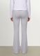 Girls' grey slim-fit stretch organic cotton trousers_3