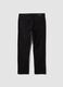 Black regular-fit jeans in a cotton, lyocell and viscose blend_6
