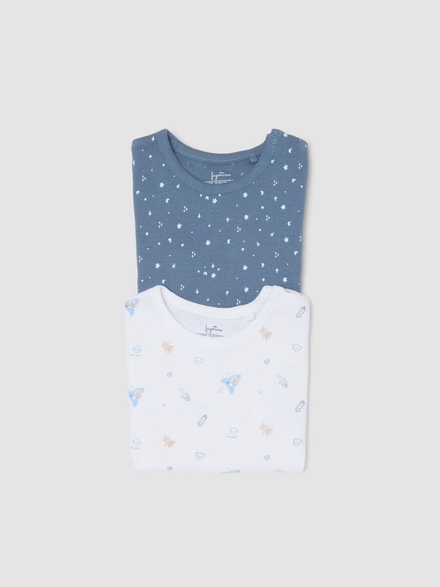 2-pack of light blue organic cotton short-sleeve bodysuits_2