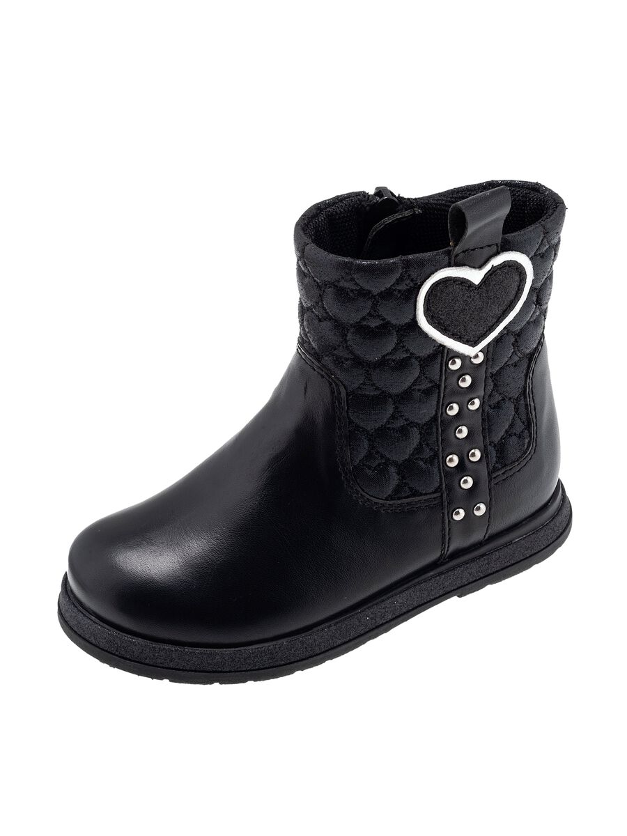 Chicco ankle boots with glitter heart_0